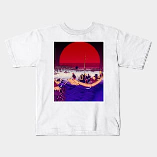 Vaporwave Now Kids T-Shirt